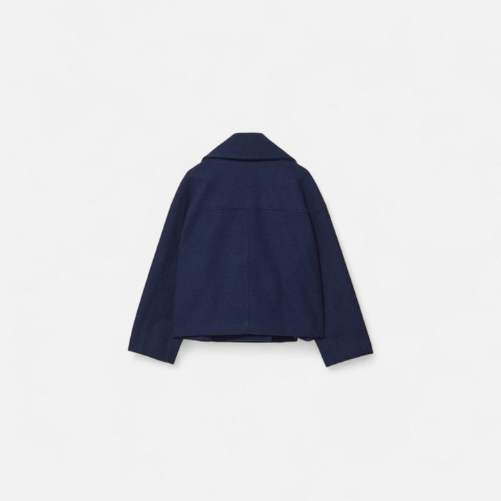 Damenjacke | Taillierte kurze Jacke mit Revers