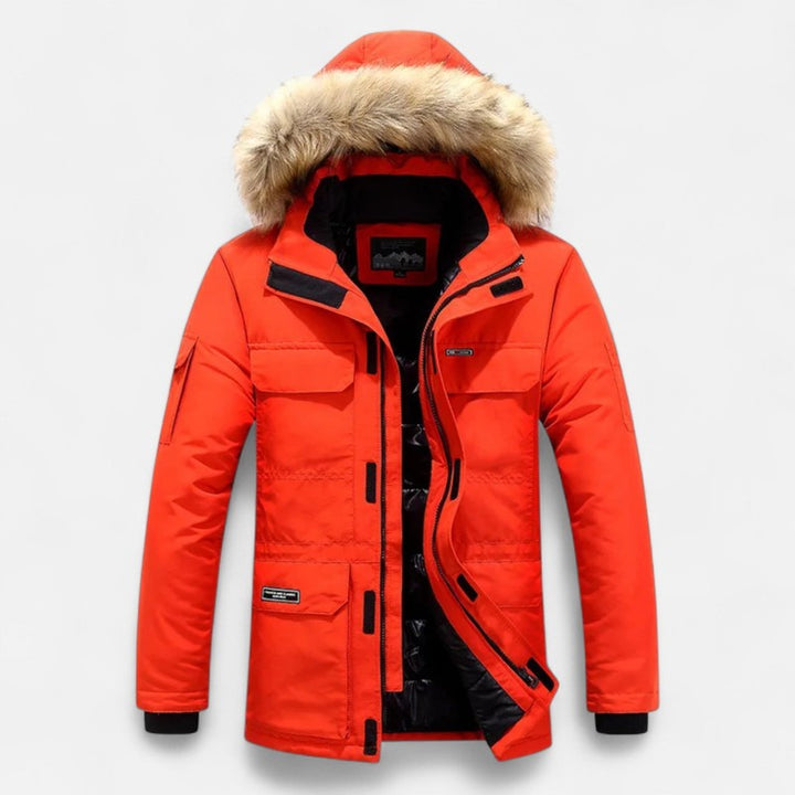 Bram | Lange Parka met Capuchon