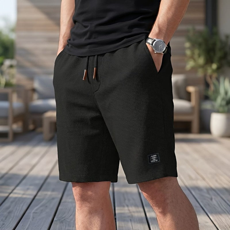 Herren | Locker geschnittene Shorts mit elastischem Bund