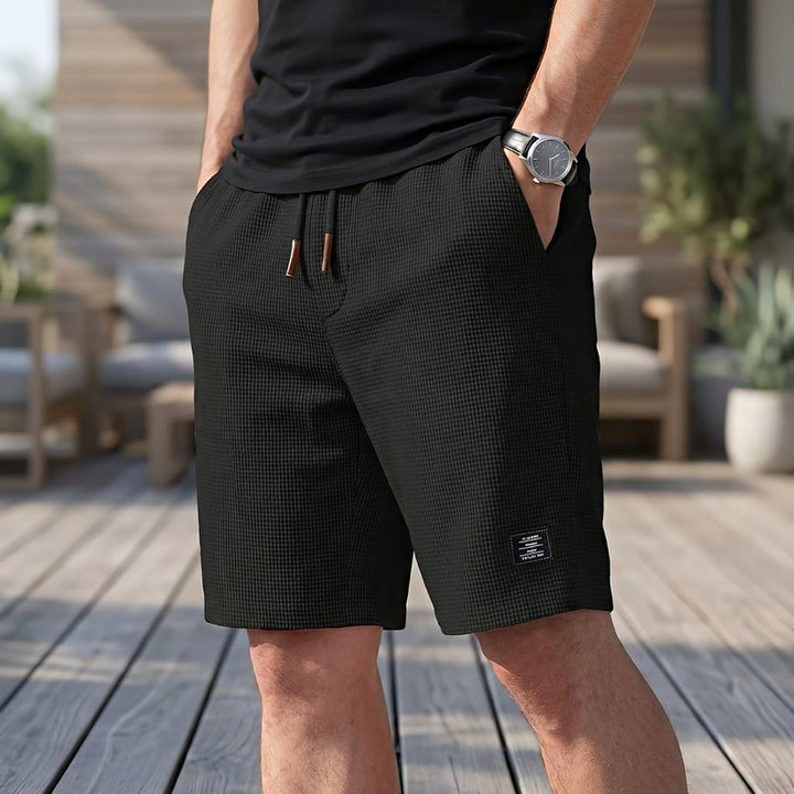 Herren | Locker geschnittene Shorts mit elastischem Bund