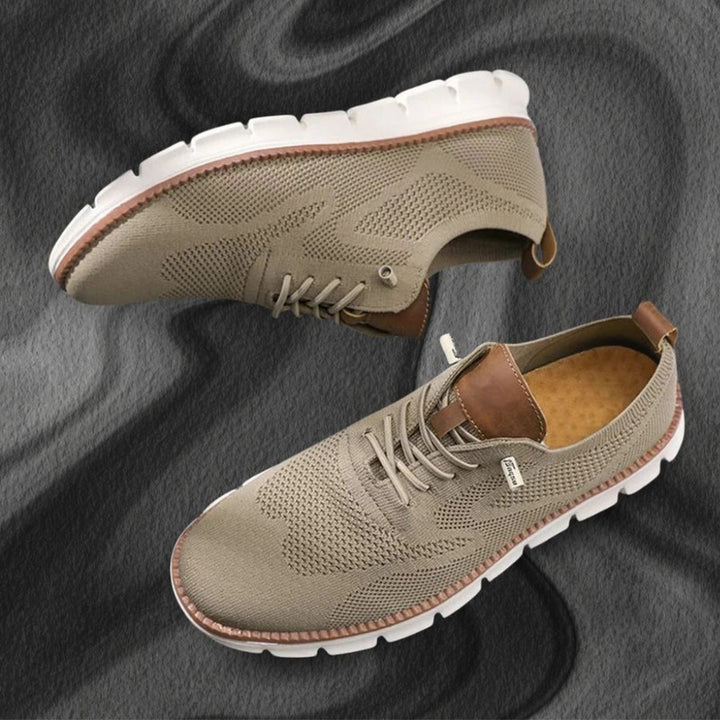 Femke | Casual veter sneakers met geheugenschuim zool