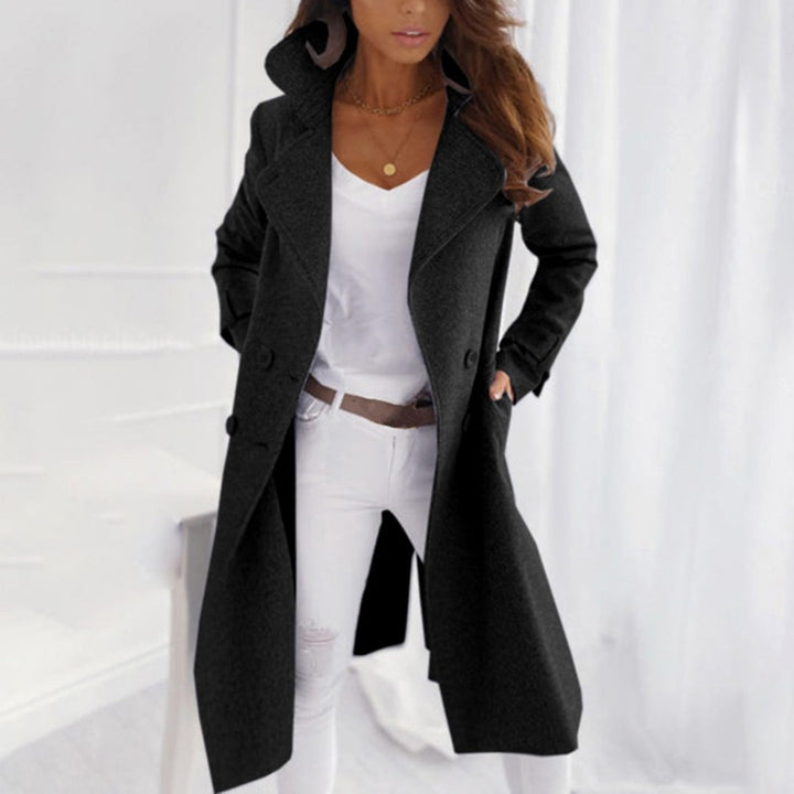 Sophia | Long manteau d’hiver à double fermeture éclair