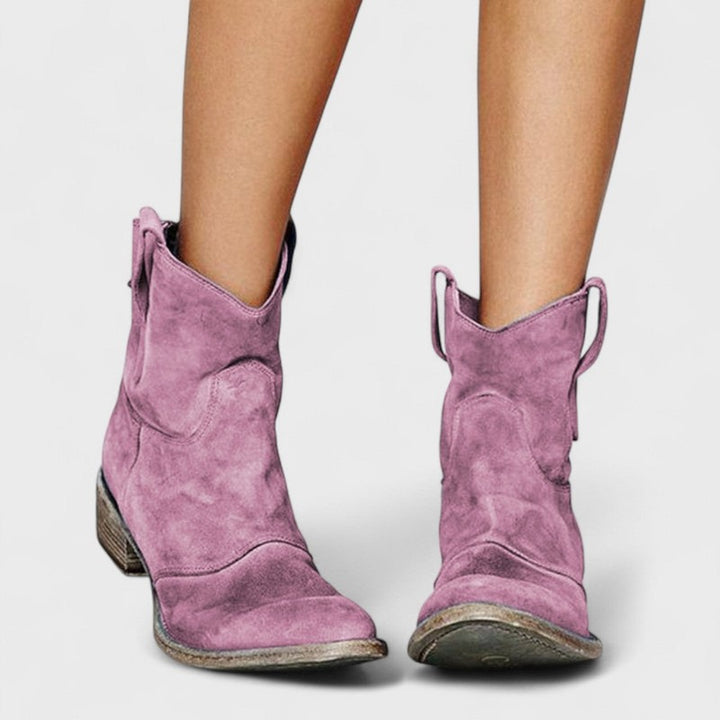Carlotta | Western Ankle met Blokhak
