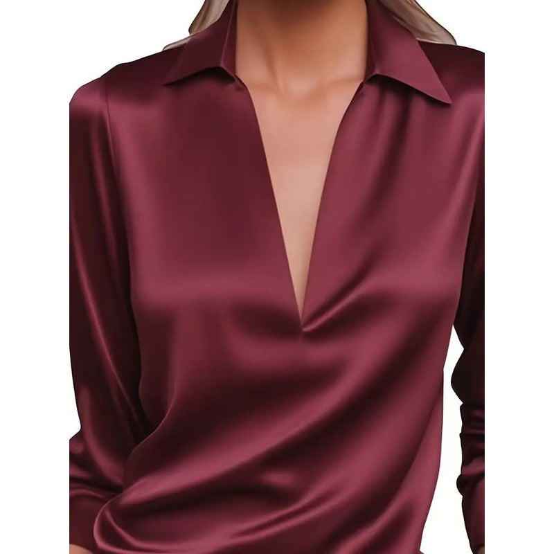 Sophie | Diepe V-hals Blouse