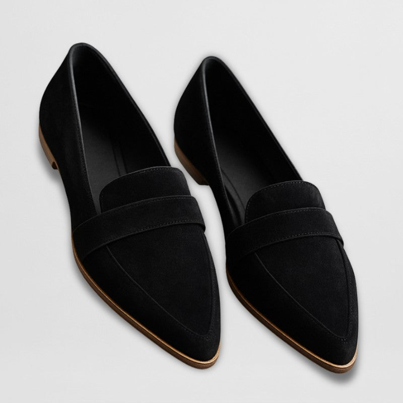 Marisol | Mocassins Penny à bout pointu avec détail à boucle