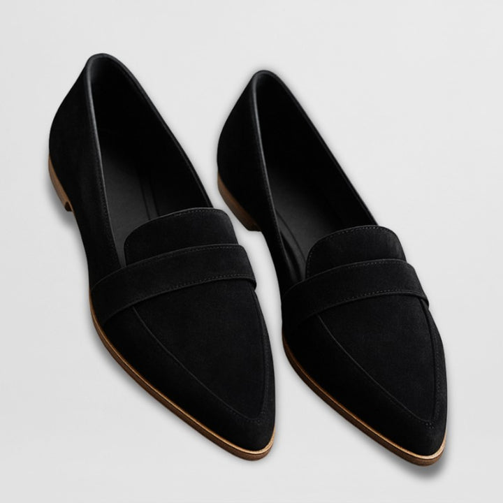 Marisol | Mocassins Penny à bout pointu avec détail à boucle