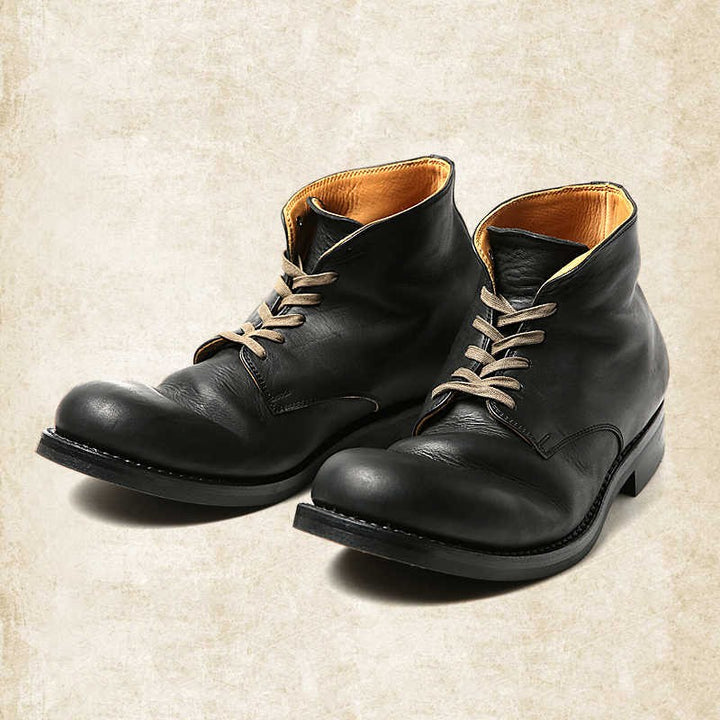 Fidencio | Dames Veterlaarzen met Retro Uitstraling