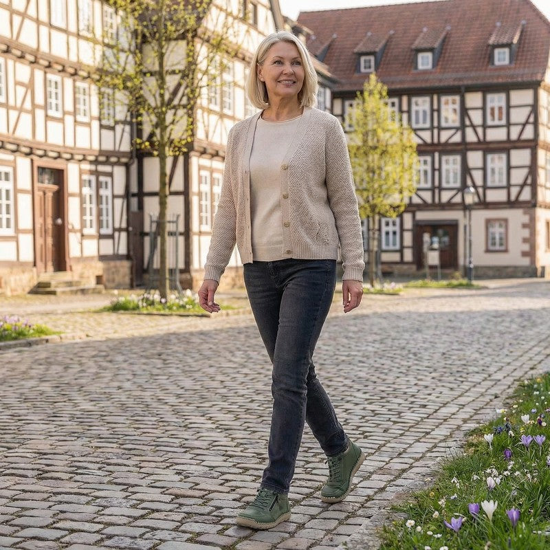 Hanne | Orthopedische Rits- en Vetersneakers