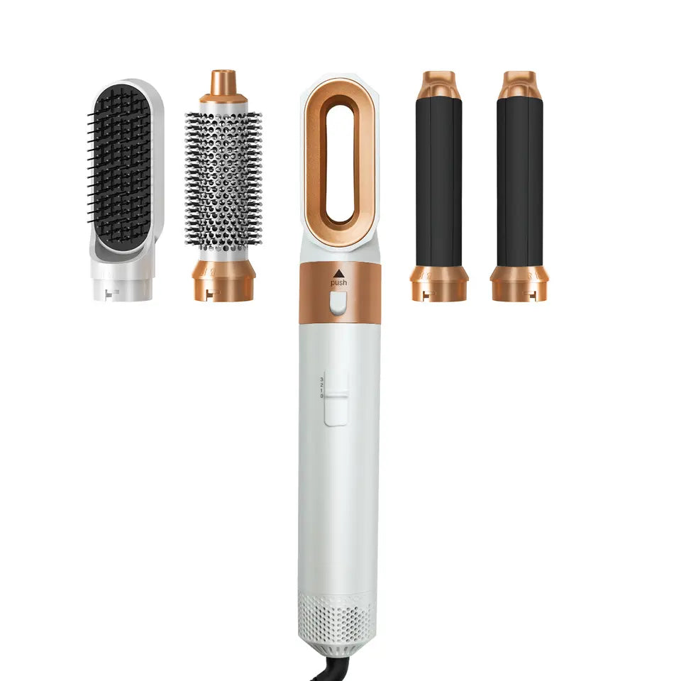 Rixt | Modelador de cabelo 5 em 1 com acessórios