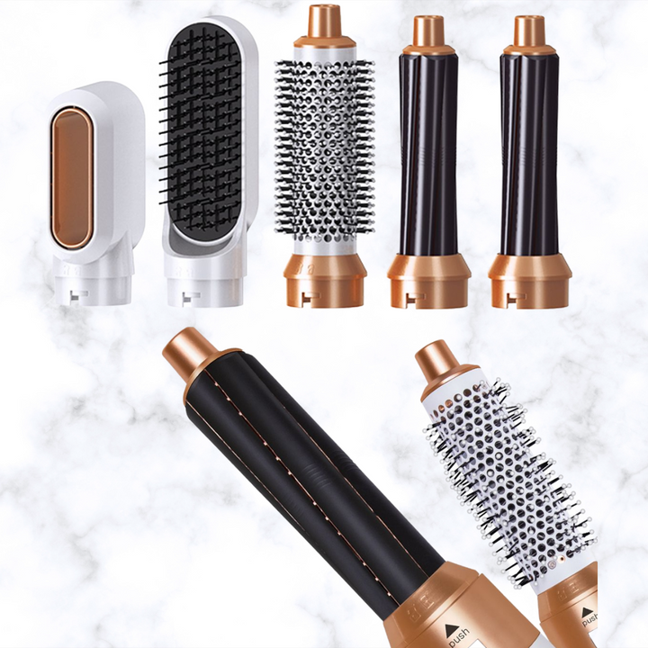 Rixt | Modelador de cabelo 5 em 1 com acessórios