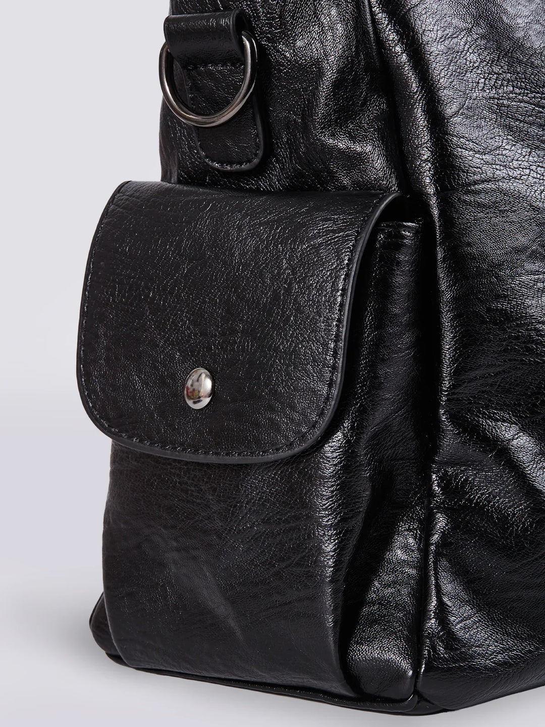 Mieke | Geräumige vegane Lederschultertasche