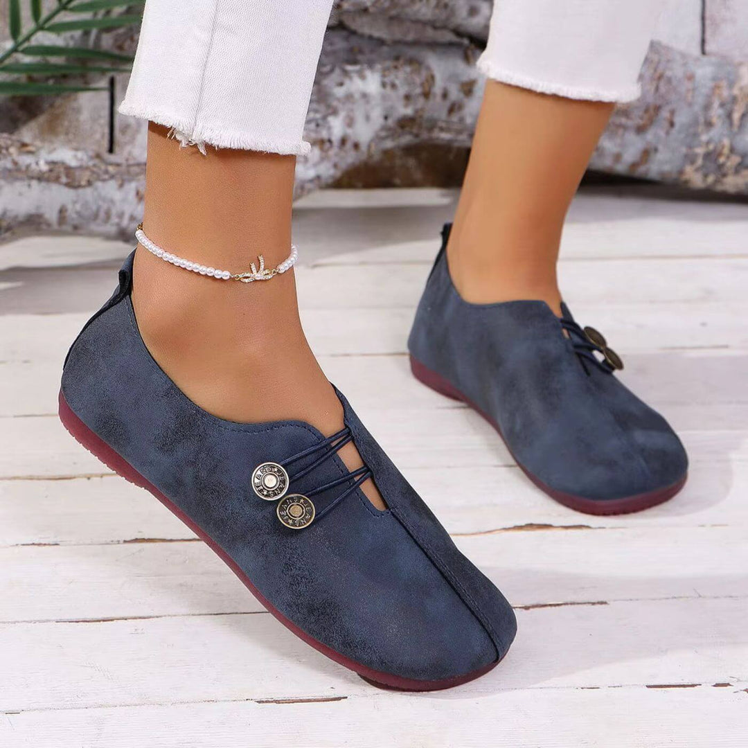 Eline | Weiche Loafer mit Knotendetail