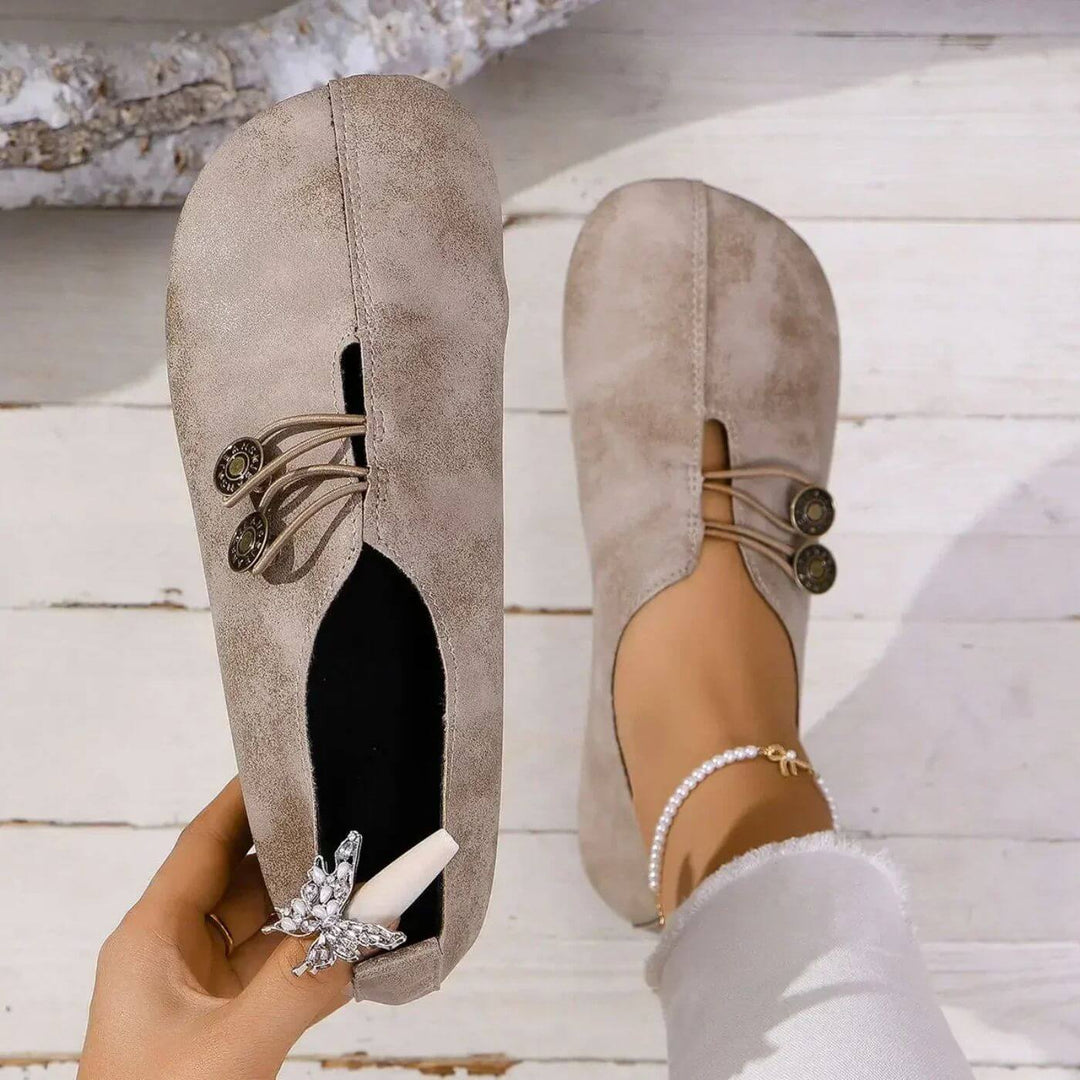 Eline | Weiche Loafer mit Knotendetail