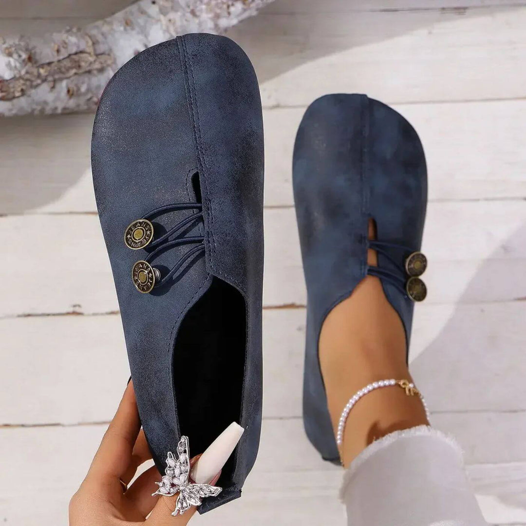 Eline | Weiche Loafer mit Knotendetail
