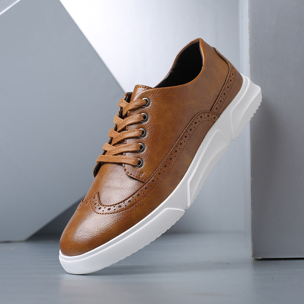 Eva | Baskets brogue en cuir