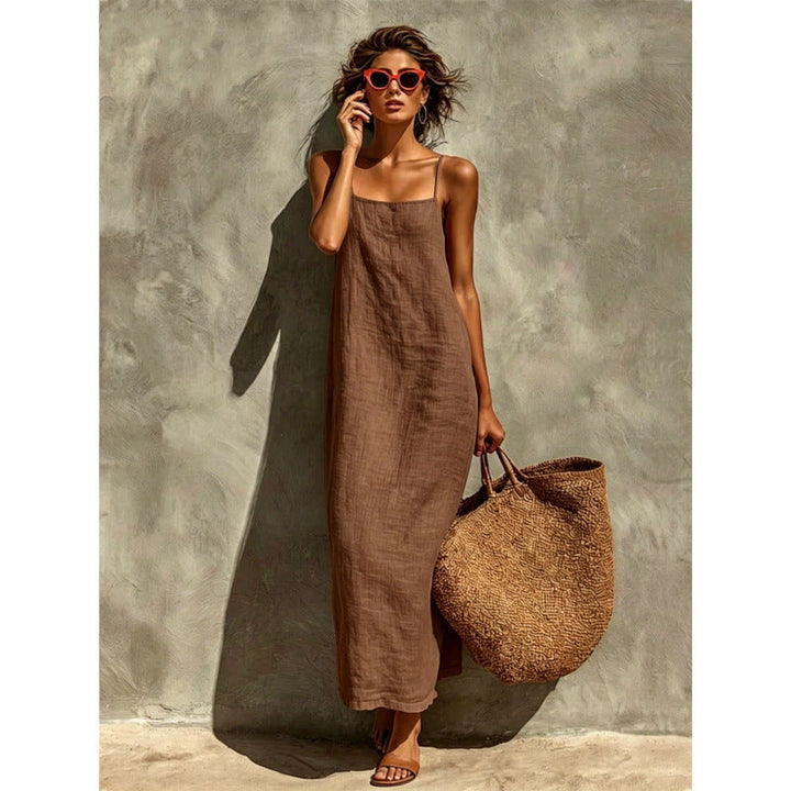 Saskia | Luftiges Baumwoll-Maxikleid