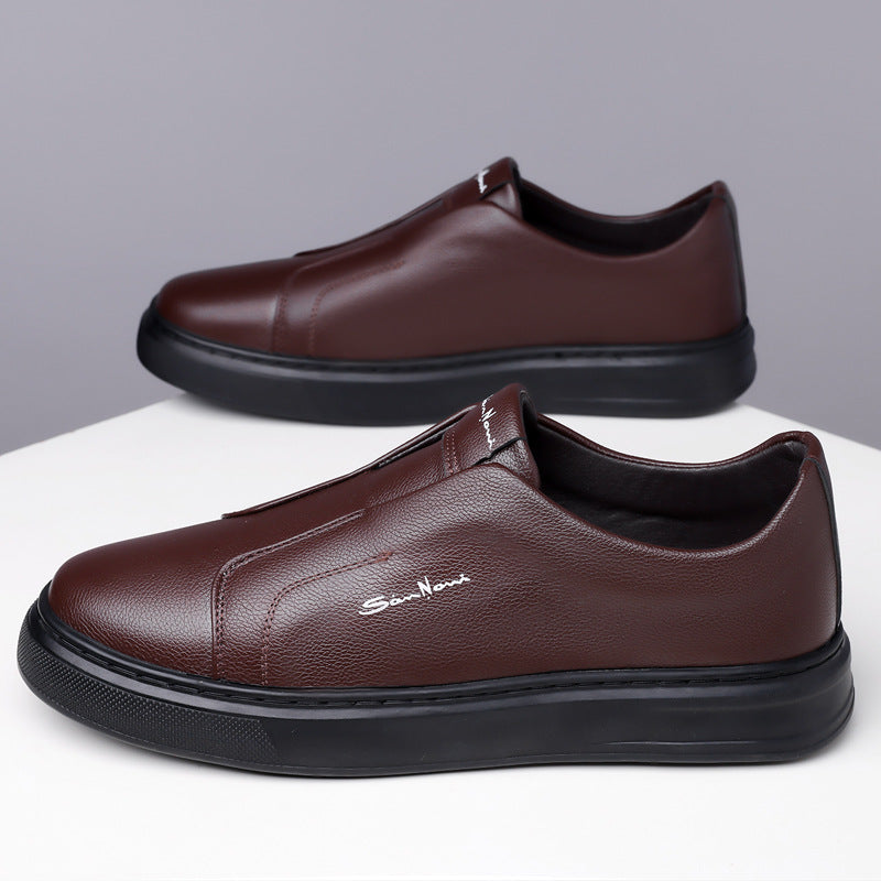 Paul | Baskets à enfiler en cuir vegan