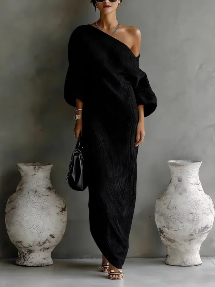 Doortje | Asymmetrisches One-Shoulder-Maxikleid