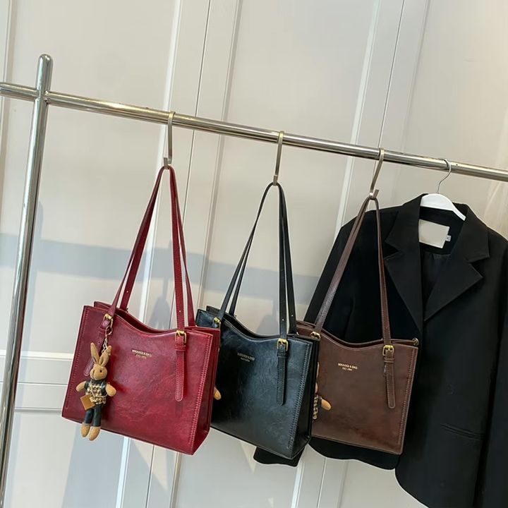 Marloes | Sac bandoulière structuré en similicuir vegan