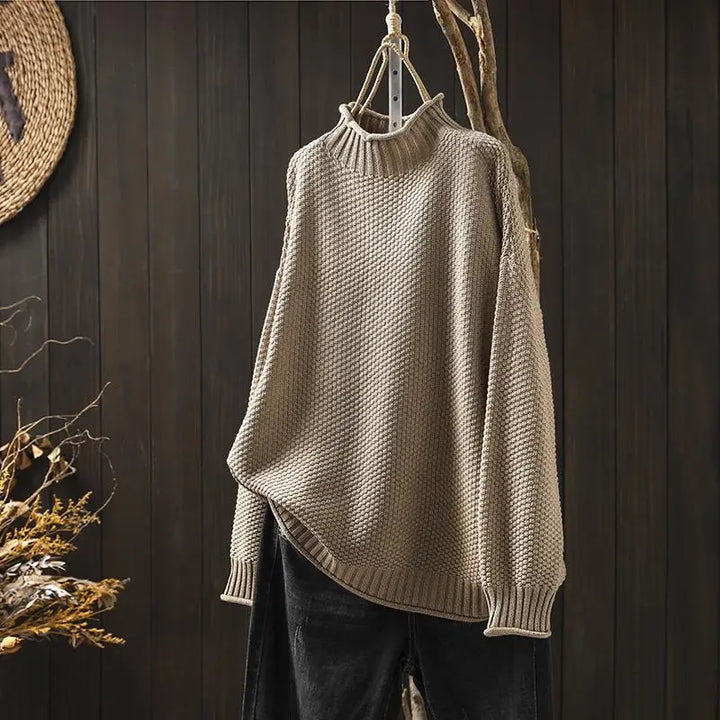 Dieuwke | Strukturgestrickter Pullover