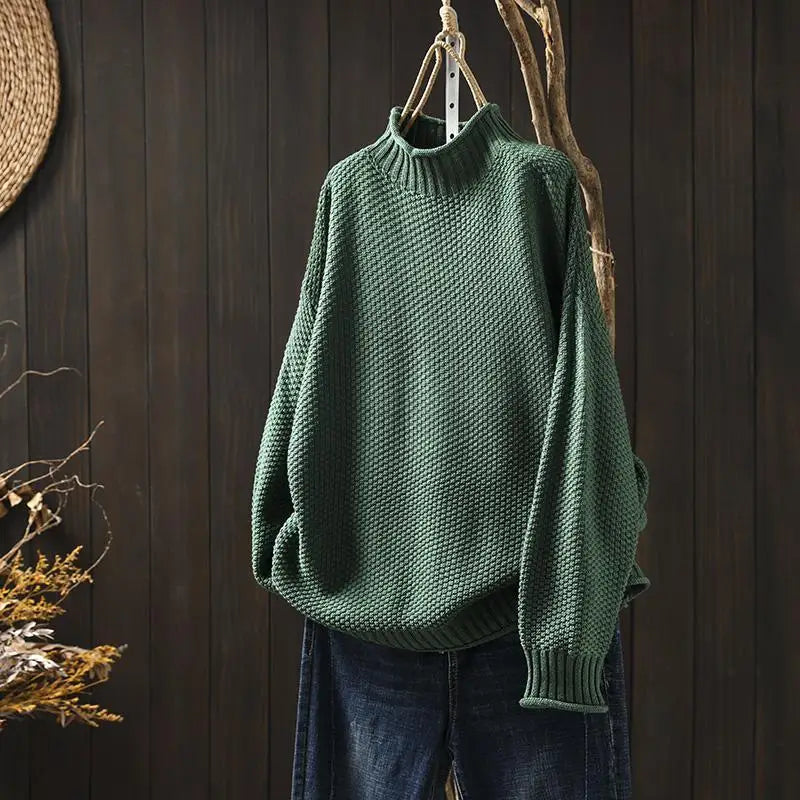 Dieuwke | Strukturgestrickter Pullover