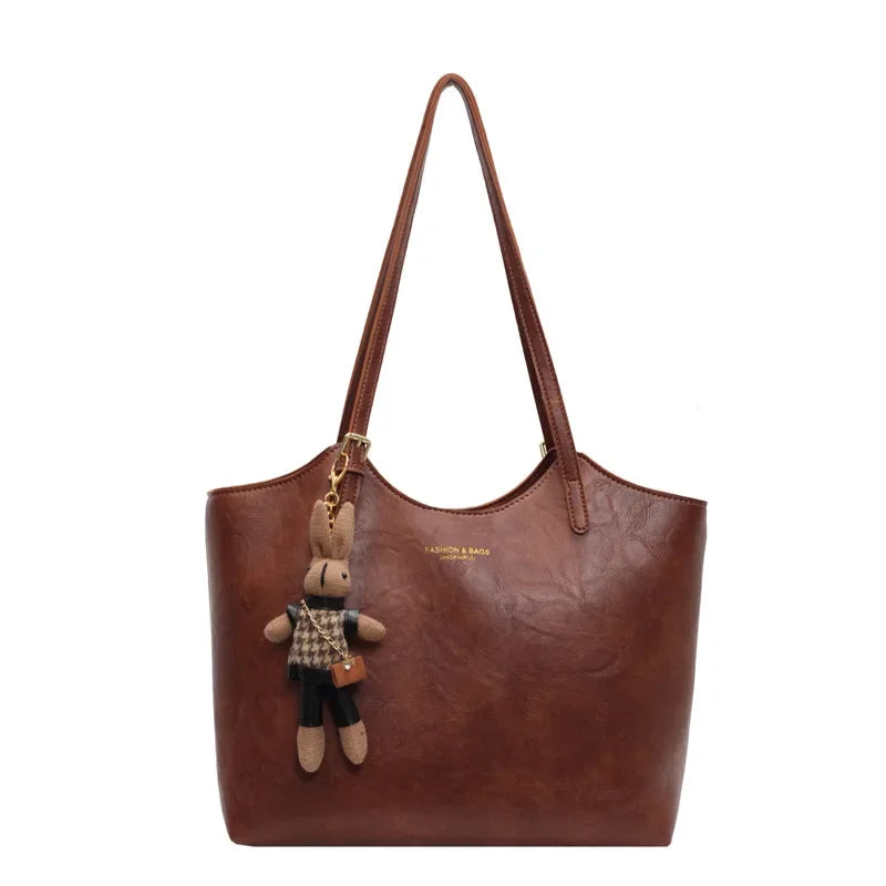 Odilia | Grand sac cabas classique en similicuir vegan