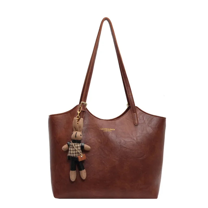 Odilia | Grand sac cabas classique en similicuir vegan