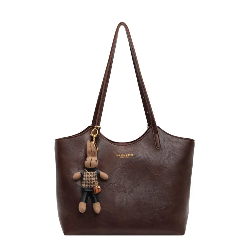 Odilia | Grand sac cabas classique en similicuir vegan