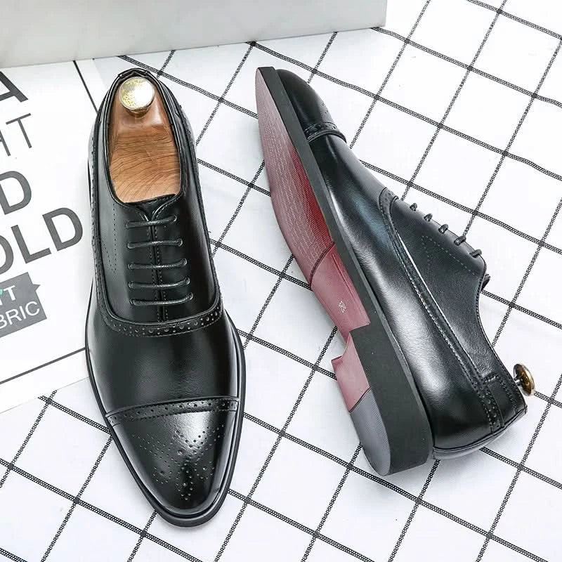 Tineke | Sapatos Oxford de couro com atacadores