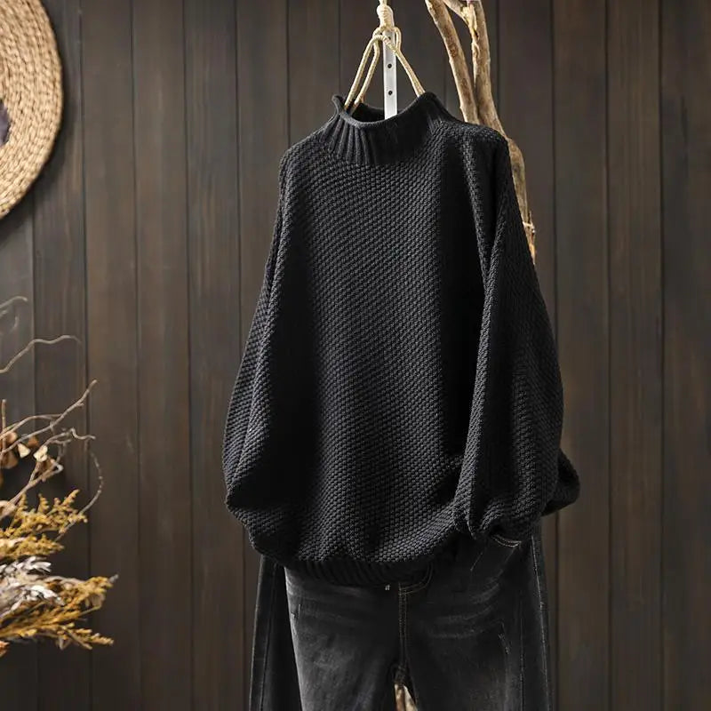 Dieuwke | Strukturgestrickter Pullover