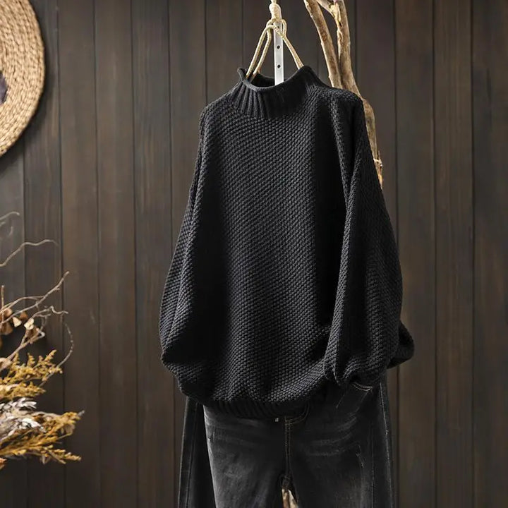 Dieuwke | Strukturgestrickter Pullover