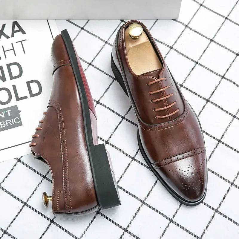 Tineke | Sapatos Oxford de couro com atacadores
