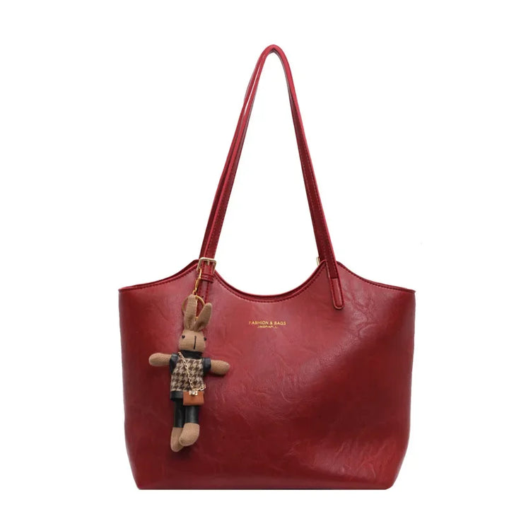 Odilia | Grand sac cabas classique en similicuir vegan