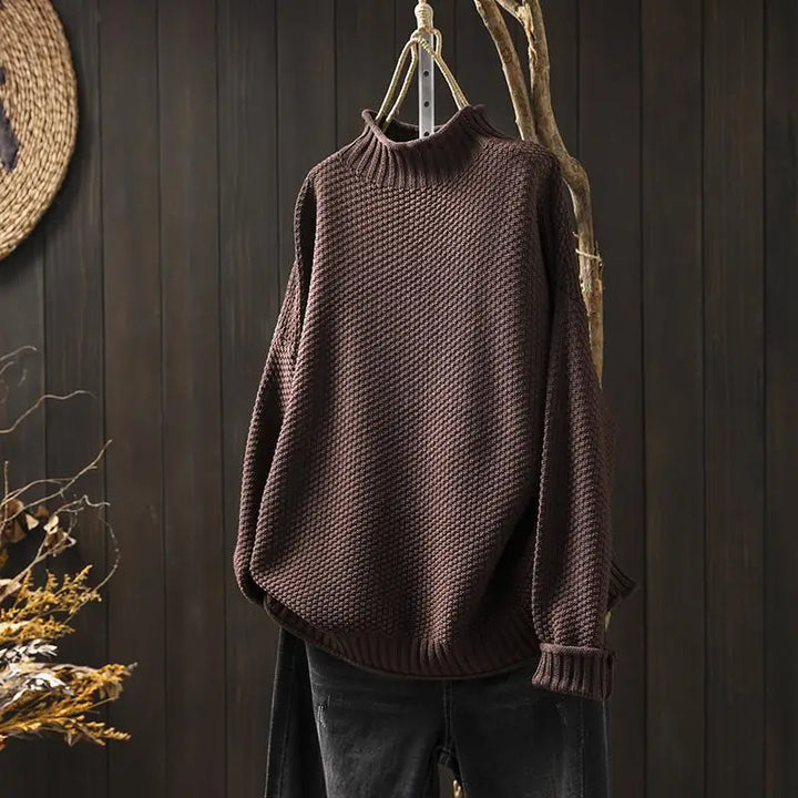 Dieuwke | Strukturgestrickter Pullover