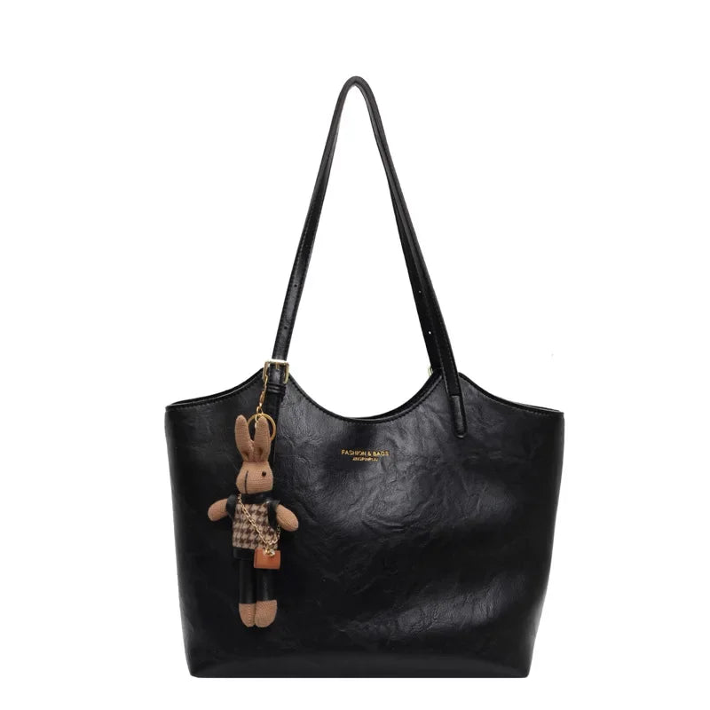 Odilia | Grand sac cabas classique en similicuir vegan