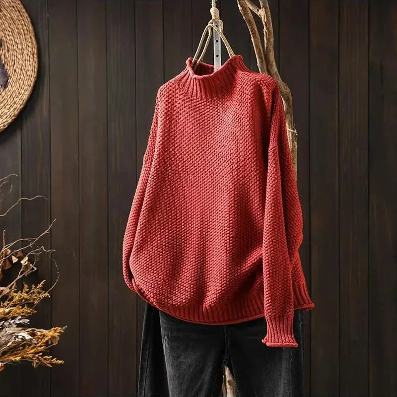 Dieuwke | Strukturgestrickter Pullover
