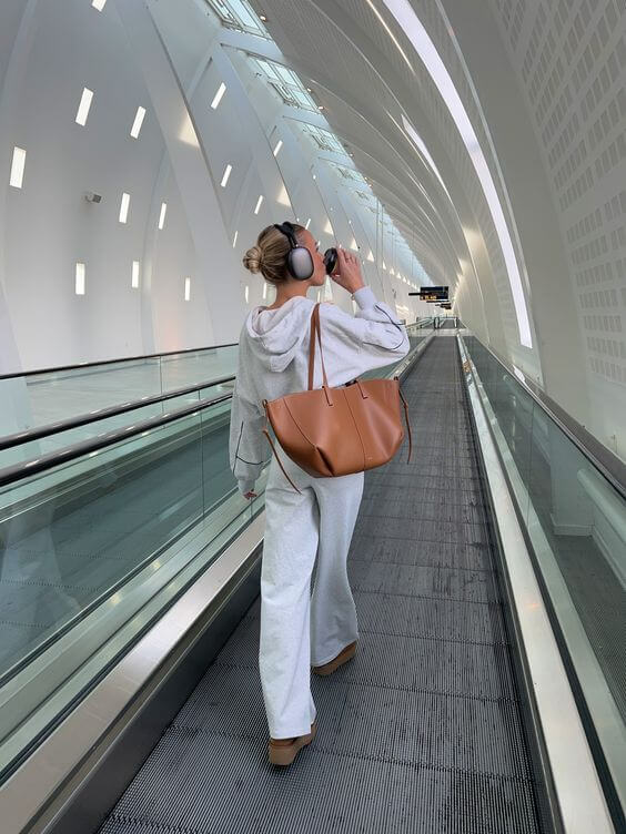 Lammie | Saco de compras espaçoso em pele