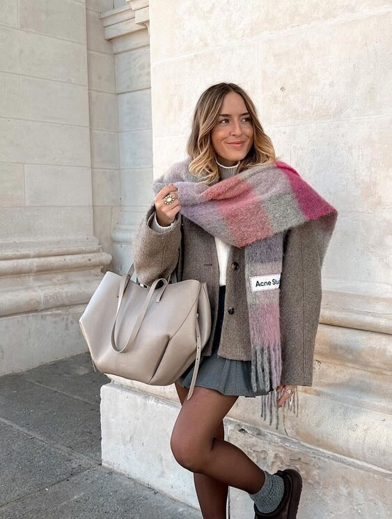 Lammie | Saco de compras espaçoso em pele