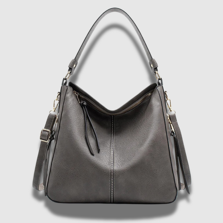Yfke | Geräumige Lederschultertasche