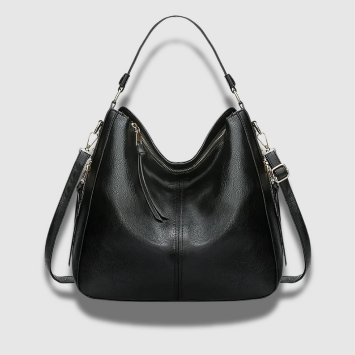 Yfke | Geräumige Lederschultertasche