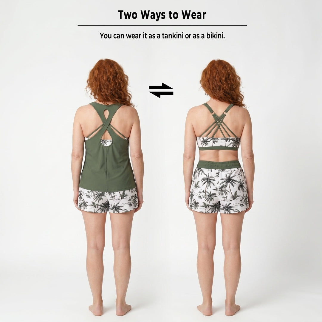 Ilse | Ensemble de sport trois pièces avec short