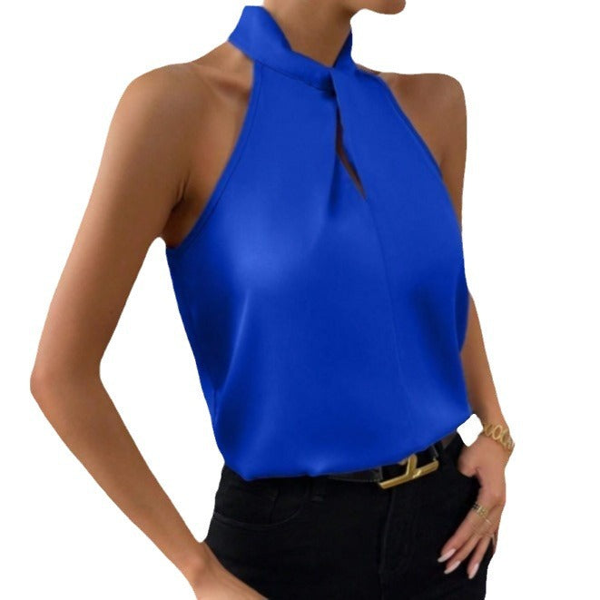 Guusje | Satin Neckholder-Top