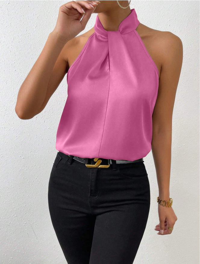 Guusje | Satin Neckholder-Top