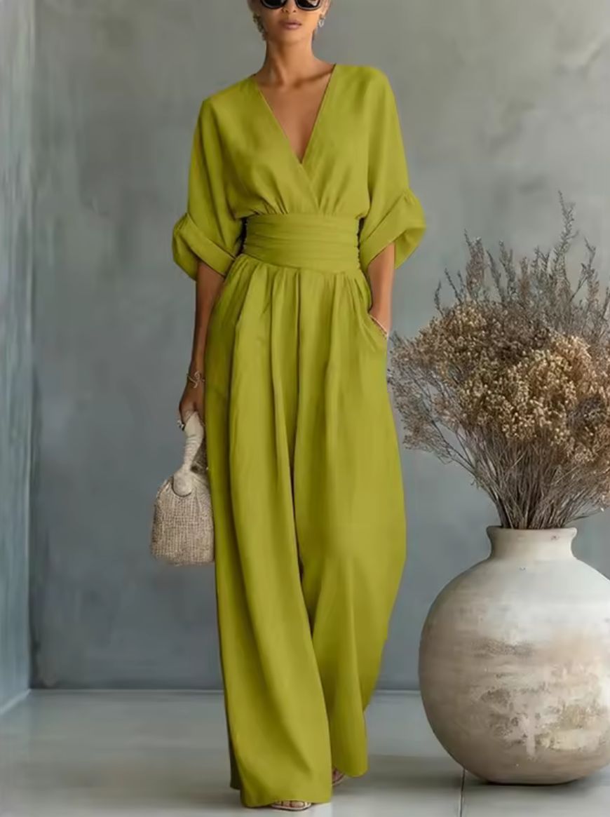 Trijntje | Eleganter Jumpsuit mit weitem Bein