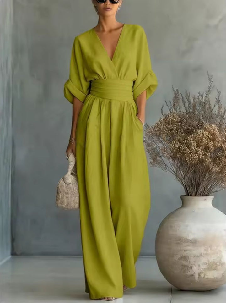 Trijntje | Eleganter Jumpsuit mit weitem Bein