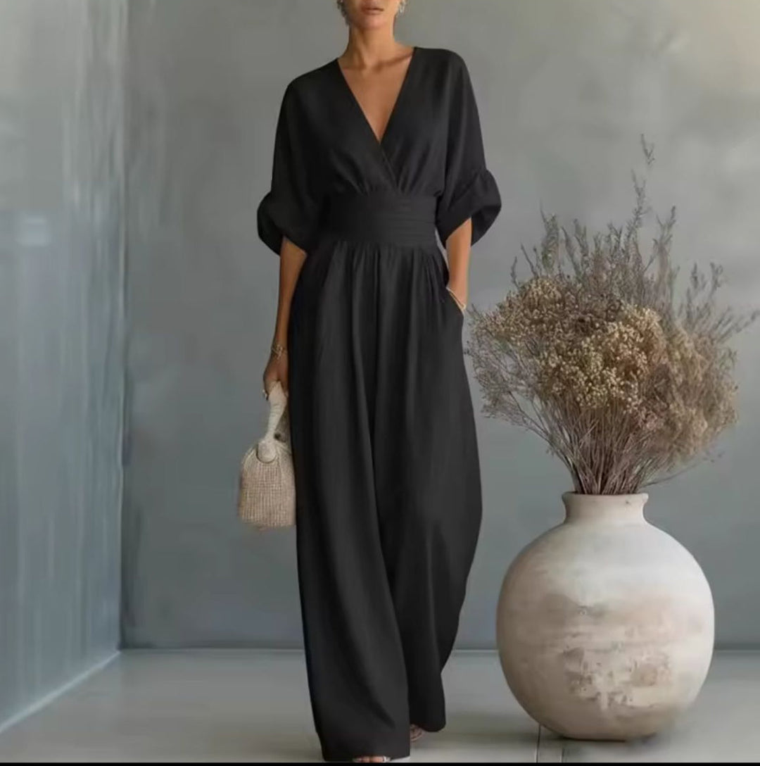 Trijntje | Eleganter Jumpsuit mit weitem Bein