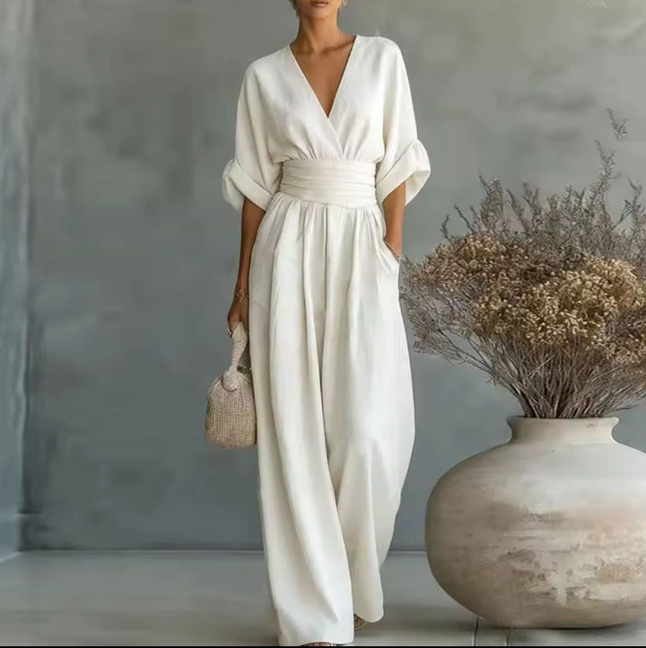 Trijntje | Eleganter Jumpsuit mit weitem Bein