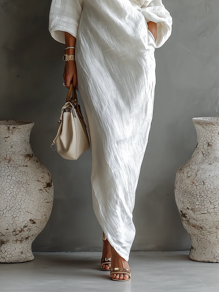 Doortje | Asymmetrisches One-Shoulder-Maxikleid
