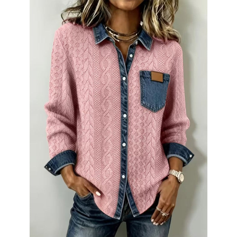 Elise | -Accent Lange Mouwen Shirt