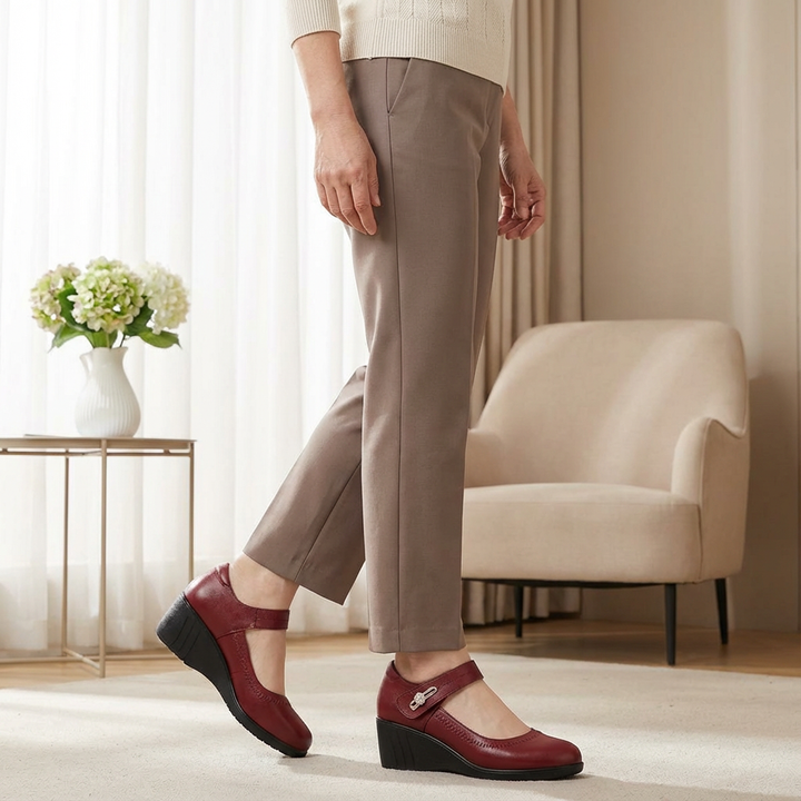 Aaltje | Bequeme Pumps mit Keilabsatz